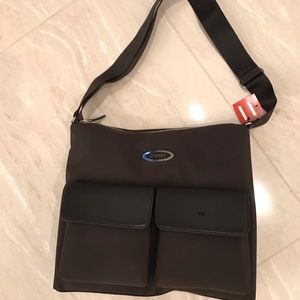 Brown Esprit Microfiber Shoulder Bag